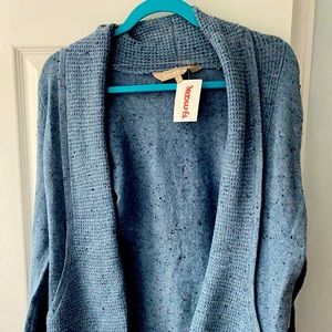 Women’s blue cardigan
